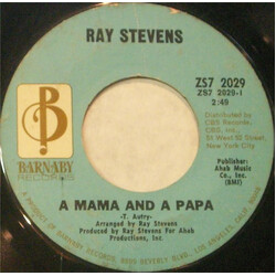 Ray Stevens A Mama And A Papa / Melt USED VINYL 7INCH 45 RPM