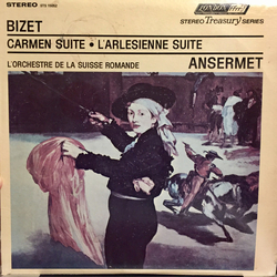 Georges Bizet / L'Orchestre De La Suisse Romande / Ernest Ansermet Carmen Suite • L'Arlesienne Suite Vinyl LP USED