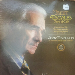 Jacques Ibert / Jean Martinon / Orchestre National De L'ORTF Escales (Ports Of Call) / Ouverture De Fête / Tropismes Pour Des Amours Imaginaires Vinyl