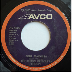 The Simon Kenyatta Troupe Soul Makossa / A Little Bit Of Fiddle USED VINYL 7INCH 45 RPM