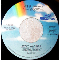 Steve Wariner Life's Highway USED VINYL 7INCH 45 RPM SINGLE