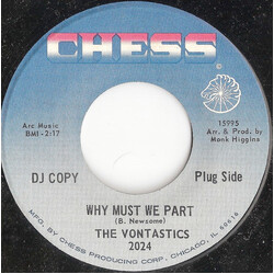 The Vontastics Why Must We Part / I Will Always Love You Vinyl 7" USED