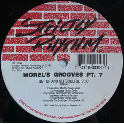 George Morel Morel's Grooves Pt. 7 USED VINYL 12INCH 33 S RPM