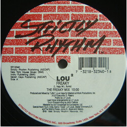 Lou² Freaky USED VINYL 12INCH 33 S RPM SINGLE SIDED LIMITED EDITION