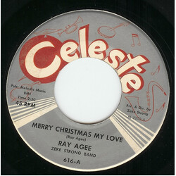 Ray Agee Merry Christmas My Love USED VINYL 7INCH 45 RPM