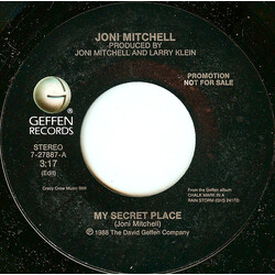 Joni Mitchell My Secret Place USED VINYL 7INCH 45 RPM PROMO