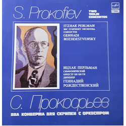 Sergei Prokofiev / Itzhak Perlman / BBC Symphony Orchestra Concertos For Violin And Orchestra No. 1 And 2 Vinyl LP USED