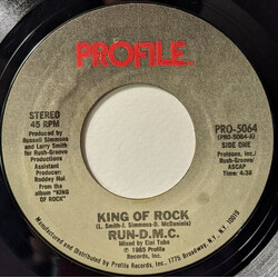Run-DMC King Of Rock VINYL 7" USED
