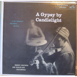 Emery Deutsch And His Gypsy Orchestra A Gypsy By Candlelight Vinyl LP USED