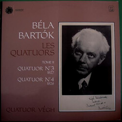 Béla Bartók / Quatuor Végh Les Quatuors - Tome II: Quatuor N° 3 (1927) / Quatuor N° 4 (1928) Vinyl LP USED