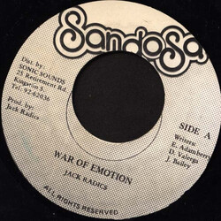 Jack Radics War Of Emotion / You've Got Vinyl 7" USED