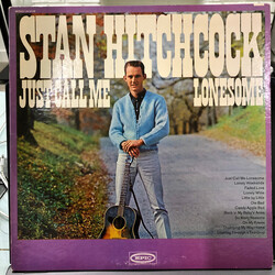 Stan Hitchcock Just Call Me Lonesome Vinyl LP USED