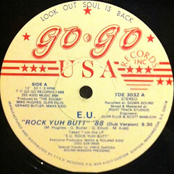 E.U. Rock Yuh Butt '88 USED VINYL 12INCH