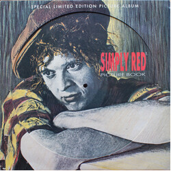 Simply Red Picture Book Vinyl LP USED