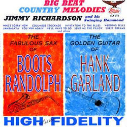 Jimmy Richardson (2) Big Beat Country Melodies Vinyl LP USED