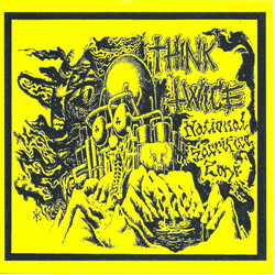 Think Twice (8) National Sacrifice Zone USED VINYL 7INCH 33 S RPM EP