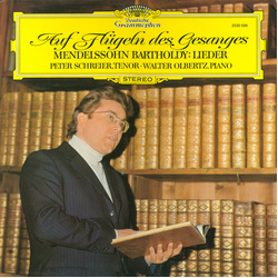 Felix Mendelssohn-Bartholdy / Peter Schreier / Walter Olbertz Lieder Vinyl LP USED