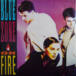 Blue Zone (4) On Fire Vinyl 12" USED