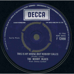 The Moody Blues Boulevard De La Madelaine / This Is My House USED VINYL 7INCH 45 RPM REISSUE