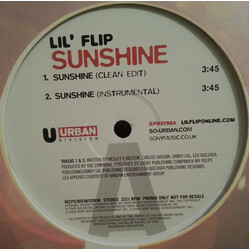 Lil' Flip Sunshine USED VINYL 12INCH PROMO