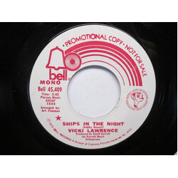 Vicki Lawrence Ships In The Night USED VINYL 7INCH 45 RPM SINGLE PROMO STEREO MONO