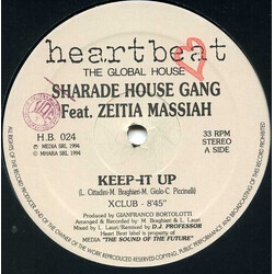 Sharada House Gang / Zeeteah Massiah Keep It Up USED VINYL 12INCH 33 S RPM