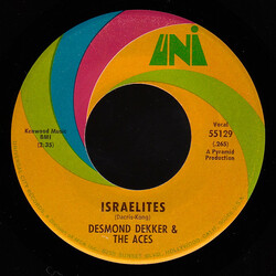 Desmond Dekker & The Aces Israelites USED VINYL 7INCH 45 RPM SINGLE