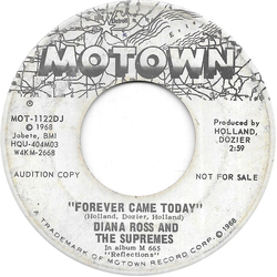 The Supremes Forever Came Today Vinyl 7" USED