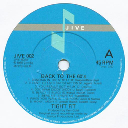 Tight Fit Back To The 60's Vinyl 7" USED