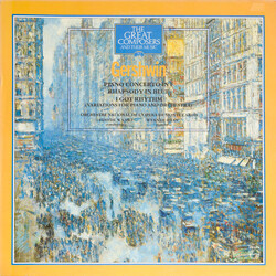 George Gershwin Piano Concerto In F. Rhapsody In Blue I Got Rhythm Vinyl LP USED