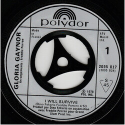 Gloria Gaynor I Will Survive USED VINYL 7INCH 45 RPM SINGLE