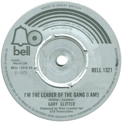 Gary Glitter I'm The Leader Of The Gang (I Am!) USED VINYL 7INCH 45 RPM SINGLE