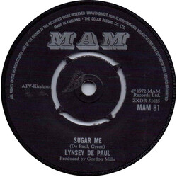 Lynsey De Paul Sugar Me USED VINYL 7"