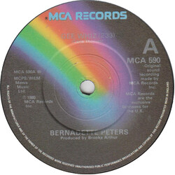 Bernadette Peters Gee Whiz USED VINYL 7INCH SINGLE 45 RPM