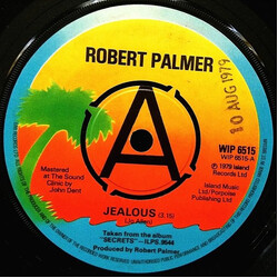 Robert Palmer Jealous USED VINYL 7INCH 45 RPM SINGLE