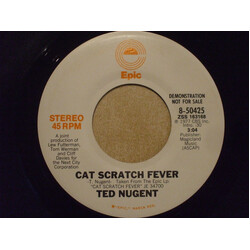 Ted Nugent Cat Scratch Fever USED VINYL 7INCH PROMO