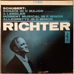 Franz Schubert / Sviatoslav Richter Sonata In C Major (Unfinished) / 4 Ländler / Moment Musical In F Minor / Allegretto In C Minor Vinyl LP USED