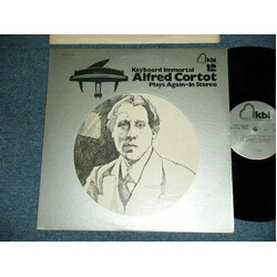 Alfred Cortot Keyboard Immortal Alfred Cortot Plays Again - In Stereo Vinyl LP USED