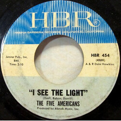 The Five Americans I See The Light USED VINYL 7INCH SINGLE 45 RPM