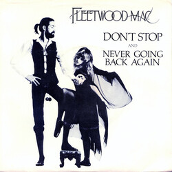Fleetwood Mac Don't Stop / Never Going Back Again USED VINYL 7INCH 45 RPM SINGLE STYRENE