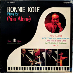 Ronnie Kole Ronnie Kole Plays For (You Alone) Vinyl LP USED