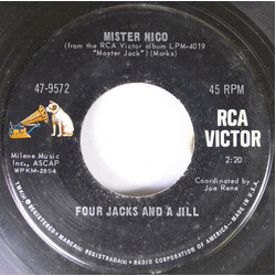 Four Jacks And A Jill Mister Nico / Hamba Liliwam USED VINYL 7INCH 45 RPM SINGLE