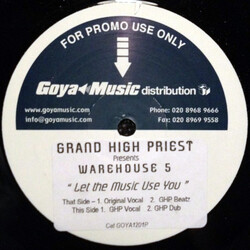 Grand High Priest / Warehouse 5 Let The Music Use You USED VINYL 12INCH PROMO