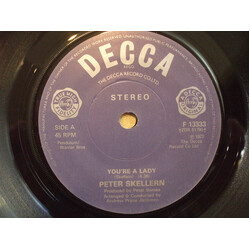 Peter Skellern You're A Lady USED VINYL 7INCH 45 RPM SINGLE