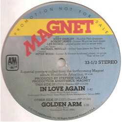 Magnet (7) In Love Again / Golden Arm USED VINYL 12INCH SINGLE PROMO 33 S RPM