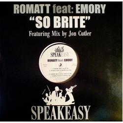 Romatt / Emori So Brite USED VINYL 12INCH 33 S RPM