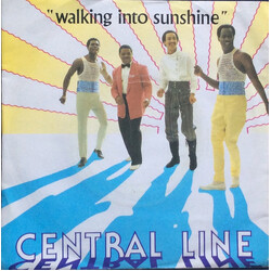 Central Line Walking Into Sunshine USED VINYL 7INCH SINGLE
