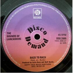 The Sounds Of Lancashire Back To Bach USED VINYL 7INCH 45 RPM