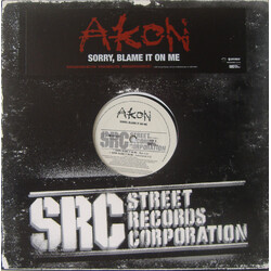 Akon Sorry, Blame It On Me USED VINYL 12INCH
