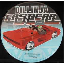Dillinja / Lemon D Fast Car / Generation X (Remix) USED VINYL 12INCH PICTURE DISC LIMITED EDITION 45 RPM